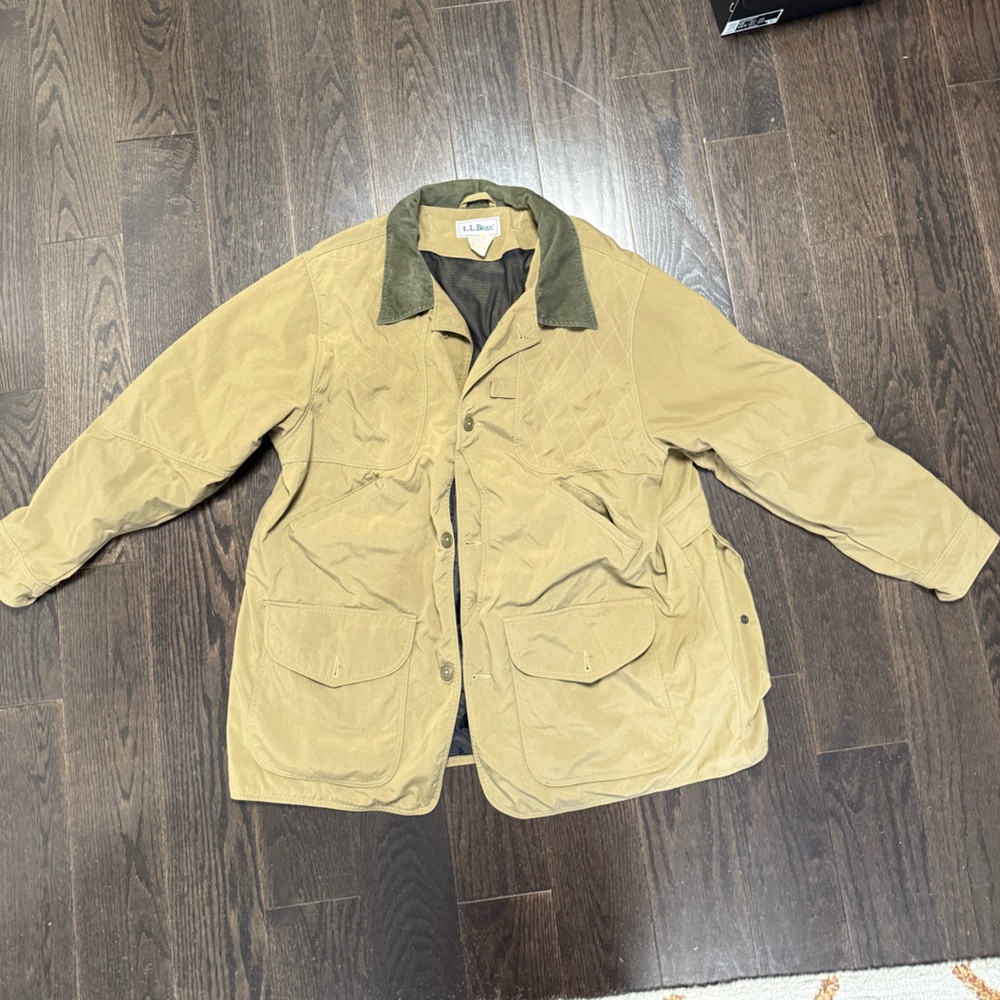Vintage L.L. Bean Olive Green Jacket XL